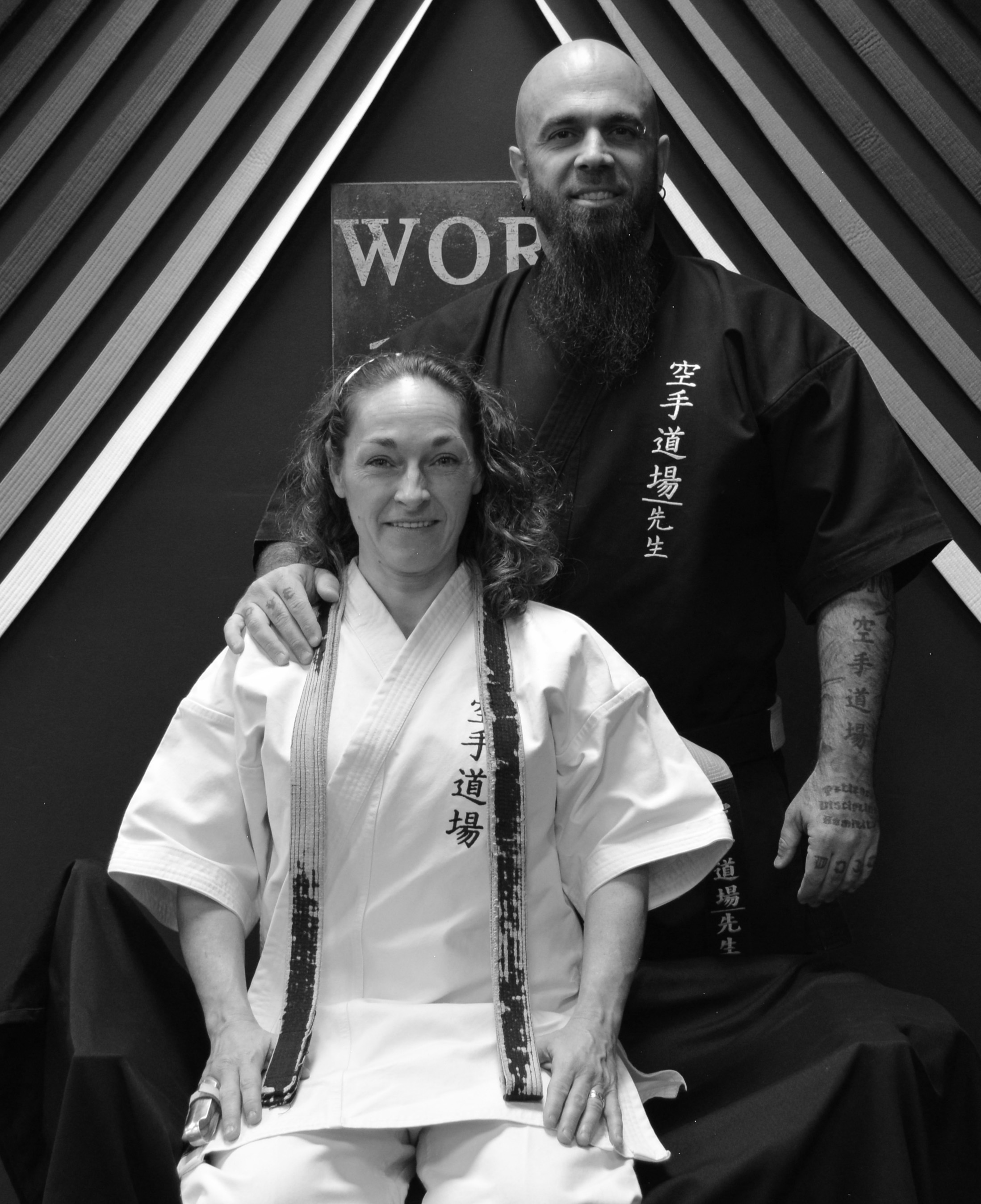 BLACKBELT - Jill & Sensei (Shodan)
